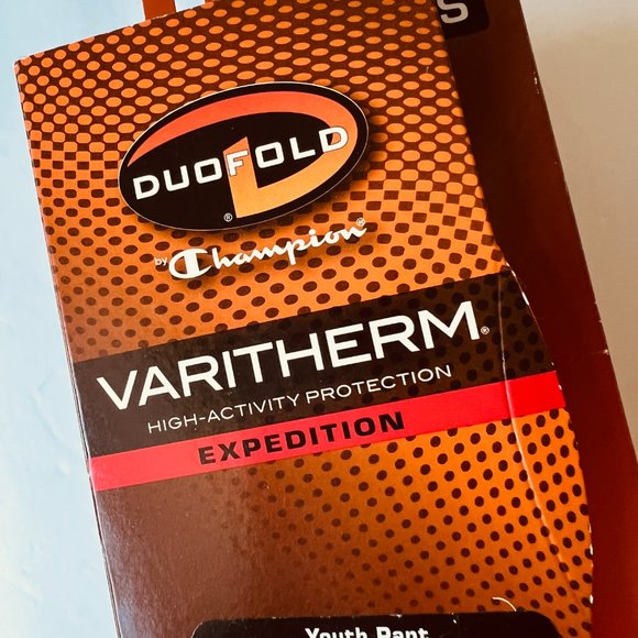CHAMPION DUOFOLD Youth Varitherm Pant Size Small NIB - Picture 1 of 4